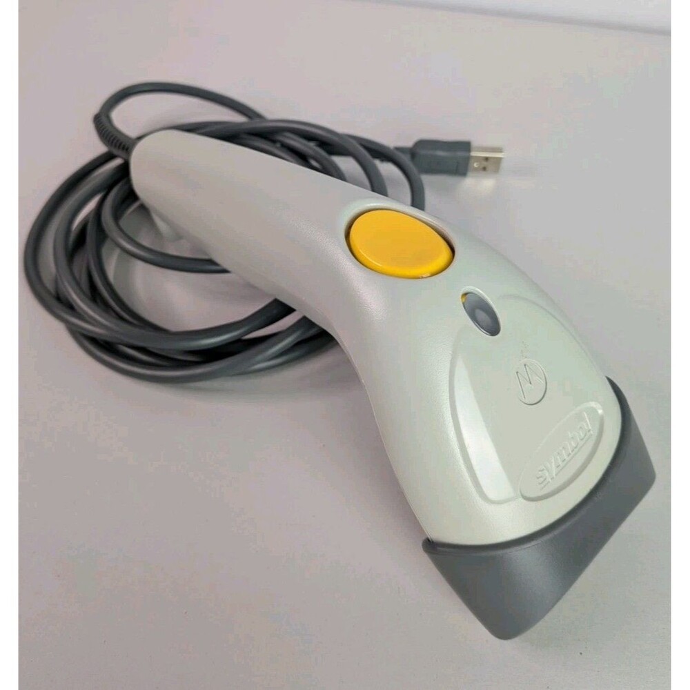 Motorola Symbol LS1203-CR10007R LS1203 Laser USB Barcode Scanner Reader Untested